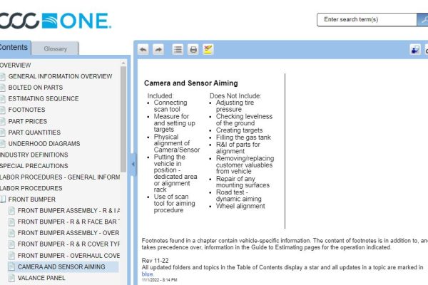 radar power test ccc